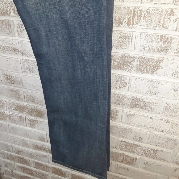 I Jeans by Buffalo sz38/32 Straight Distressed Medium Wash - Picture 4 of 9